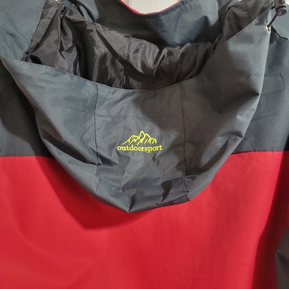 Kischers Outdoorsport WeatherGear Jacket Coat Weather Proof S Red NWOT - Picture 9 of 16